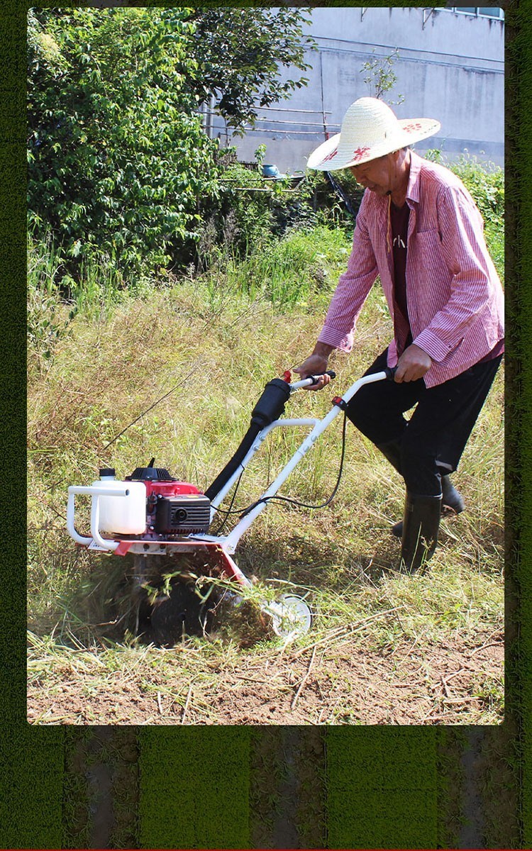 微耕机旋耕机小型耕地机器翻地机耕田机农耕机农用机械自走式多功能
