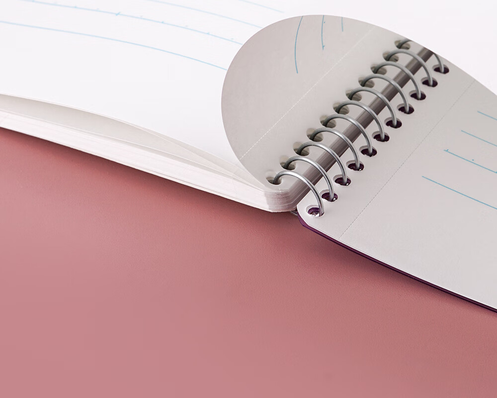 日本maruman满乐文inspear线圈本彩色封面笔记本学生随堂记事本易撕本