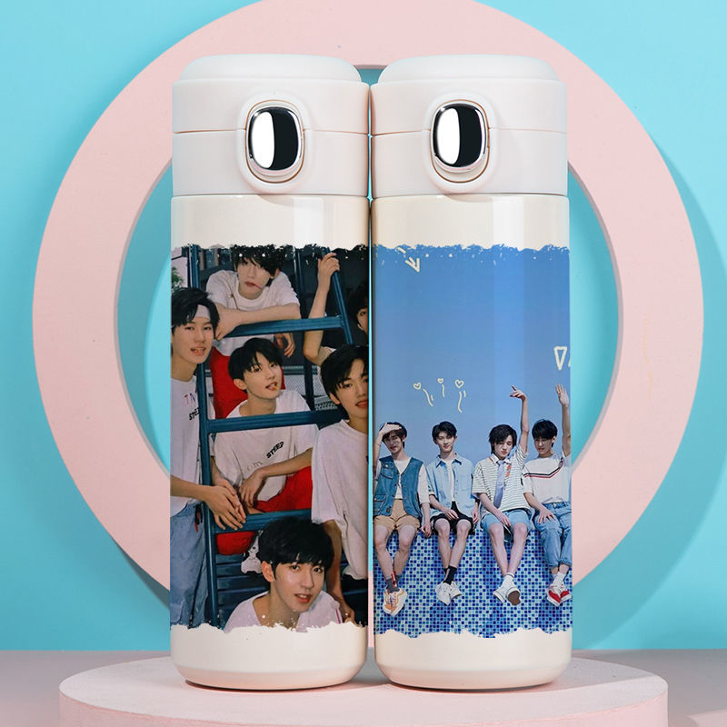 tnt时代少年团周边水杯宋亚轩马嘉祺明星同款定制智能保温杯tnt20350