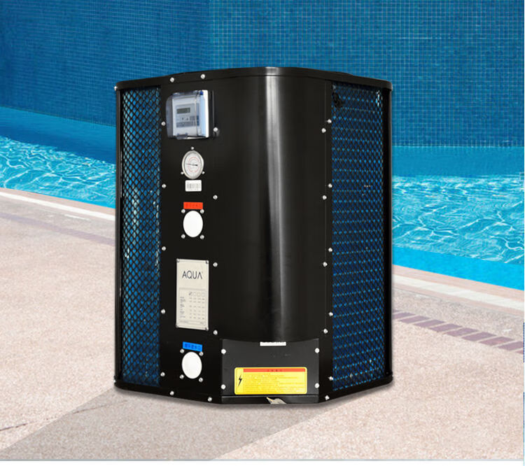 游泳池恒温加热设备游泳池恒温器空气能热泵循环加热器温泉泡池水产养