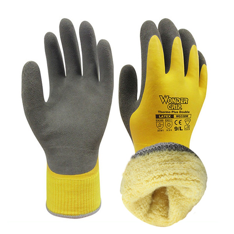 防寒劳保手套 冬季冰箱冷库防寒手套男专用保暖加绒加厚防冻耐低温