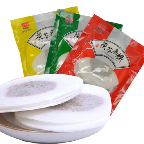 新品北京特产御食园传统茯苓饼500g老北京传统糕点休闲小零食特色小吃