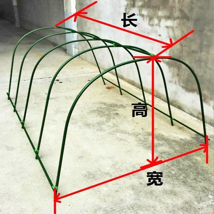 大棚最简单弯管方法图片