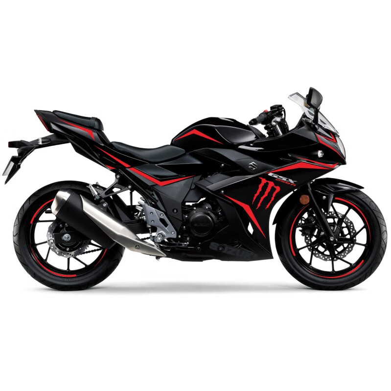 铃木gsx250r贴纸拉花贴花车贴摩托车改装拉花反光贴纸车身版画 官方款