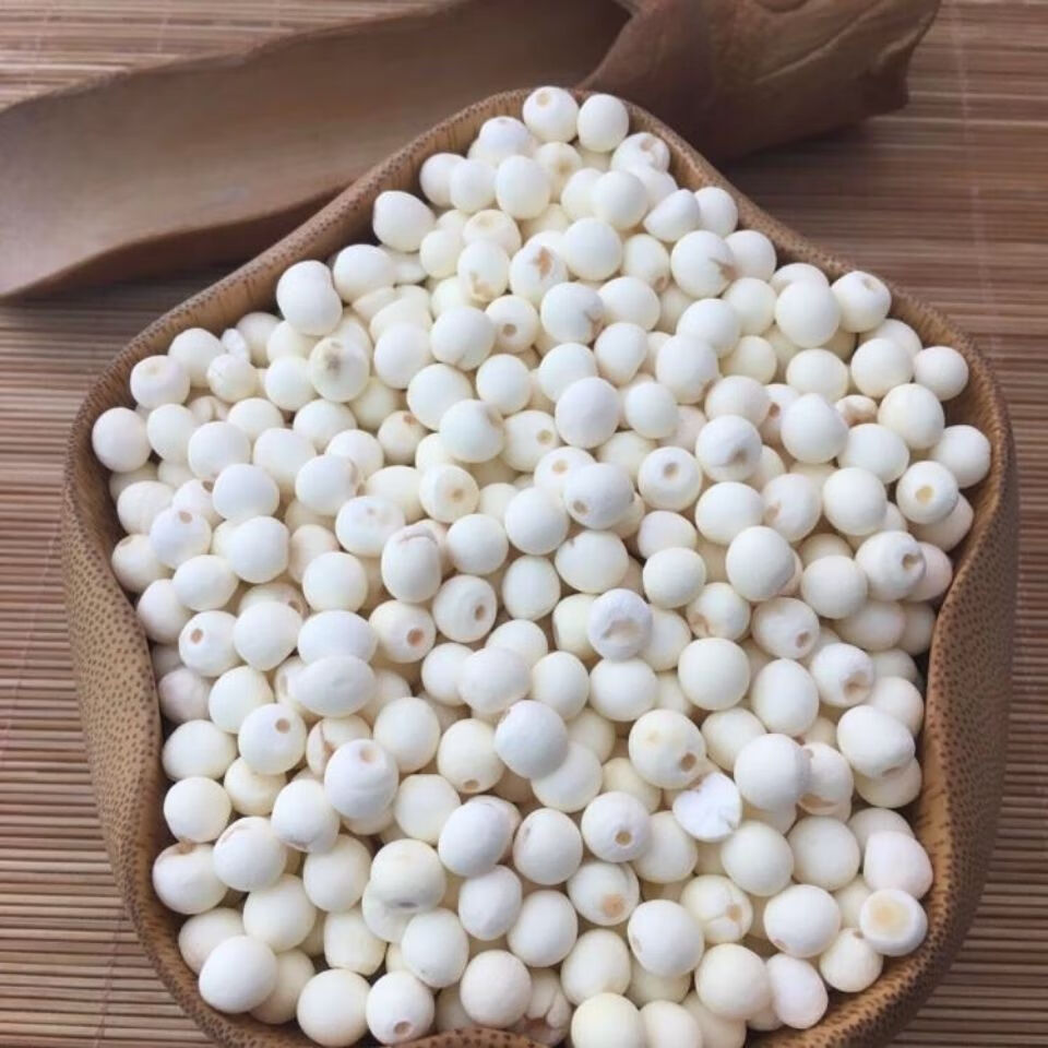 芡实新鲜芡实干货鸡头米无硫去皮白芡实米干货茨实好货欠实100g伊梵麦