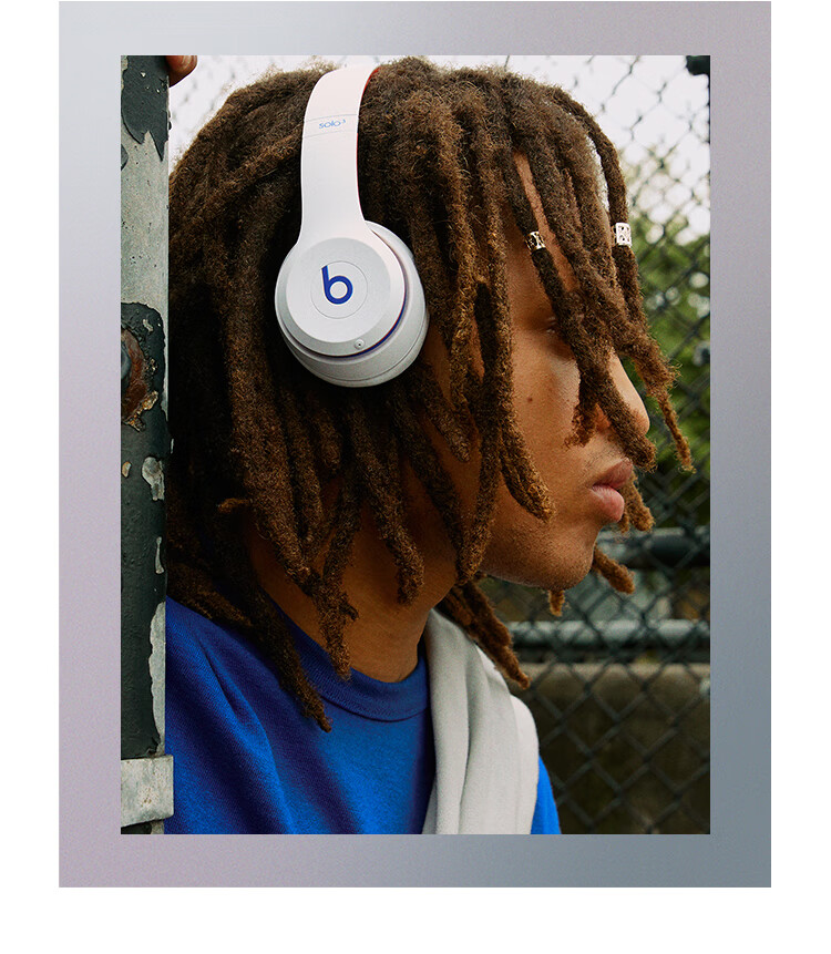 beats solo3 wireless 头戴式无线蓝牙耳机耳麦 黑色(新包装)【图片