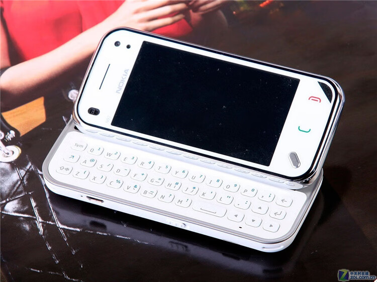 nokia/诺基亚触摸侧滑盖mini怀旧wifi 3g塞班经典 白色【mini】 8gb