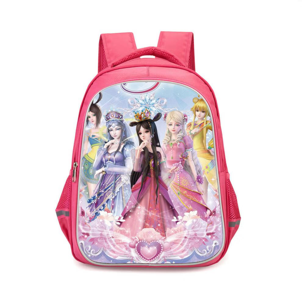 迪士尼disney叶罗丽小学生书包女一二三四年级儿童女生幼儿园可爱公主