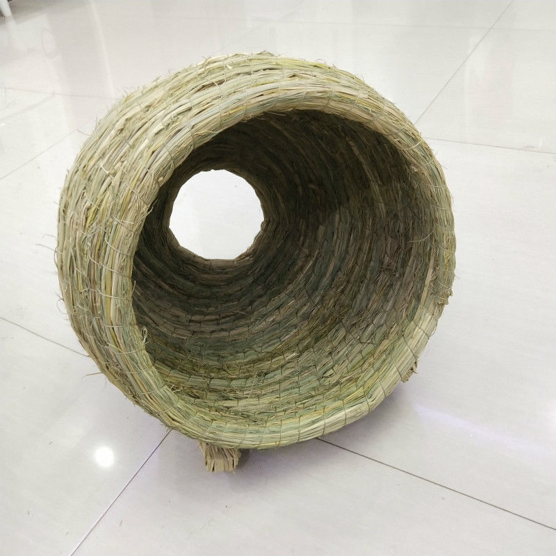 母鸡窝草编下蛋窝特大号猫窝防侧翻草编鸡窝鸽子窝手工编织稻草窝母鸡