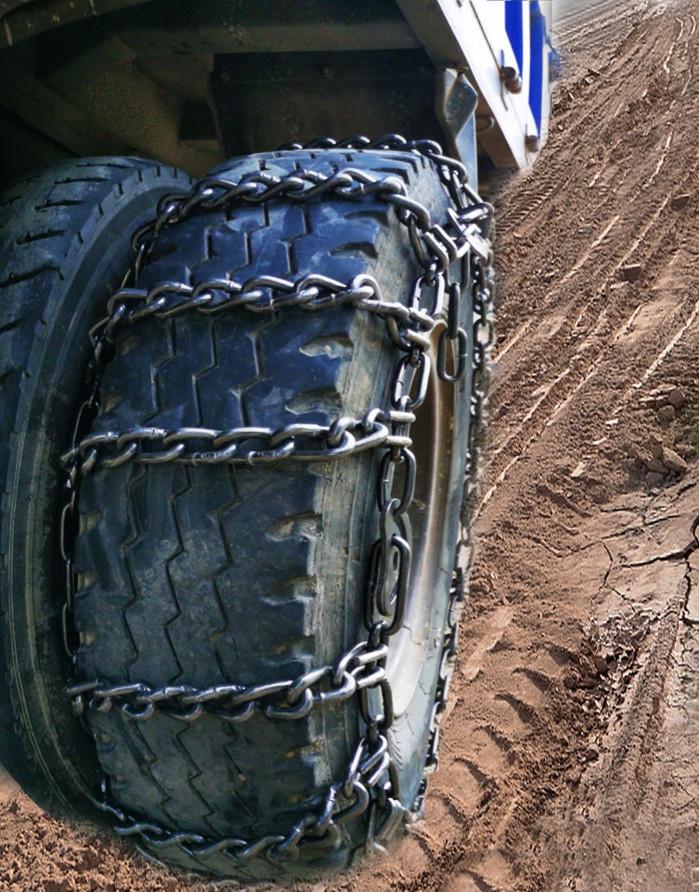 防滑链大车货车客车汽车轮胎防滑铁链加粗加密铁链农用车轮胎防滑