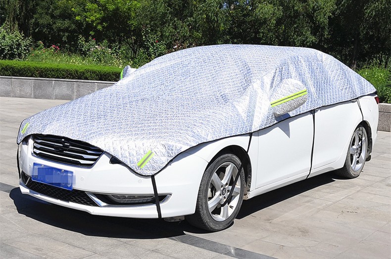 小昌哥半罩车衣夏季遮阳防晒隔热车衣车罩加厚通用汽车车衣半罩适用于