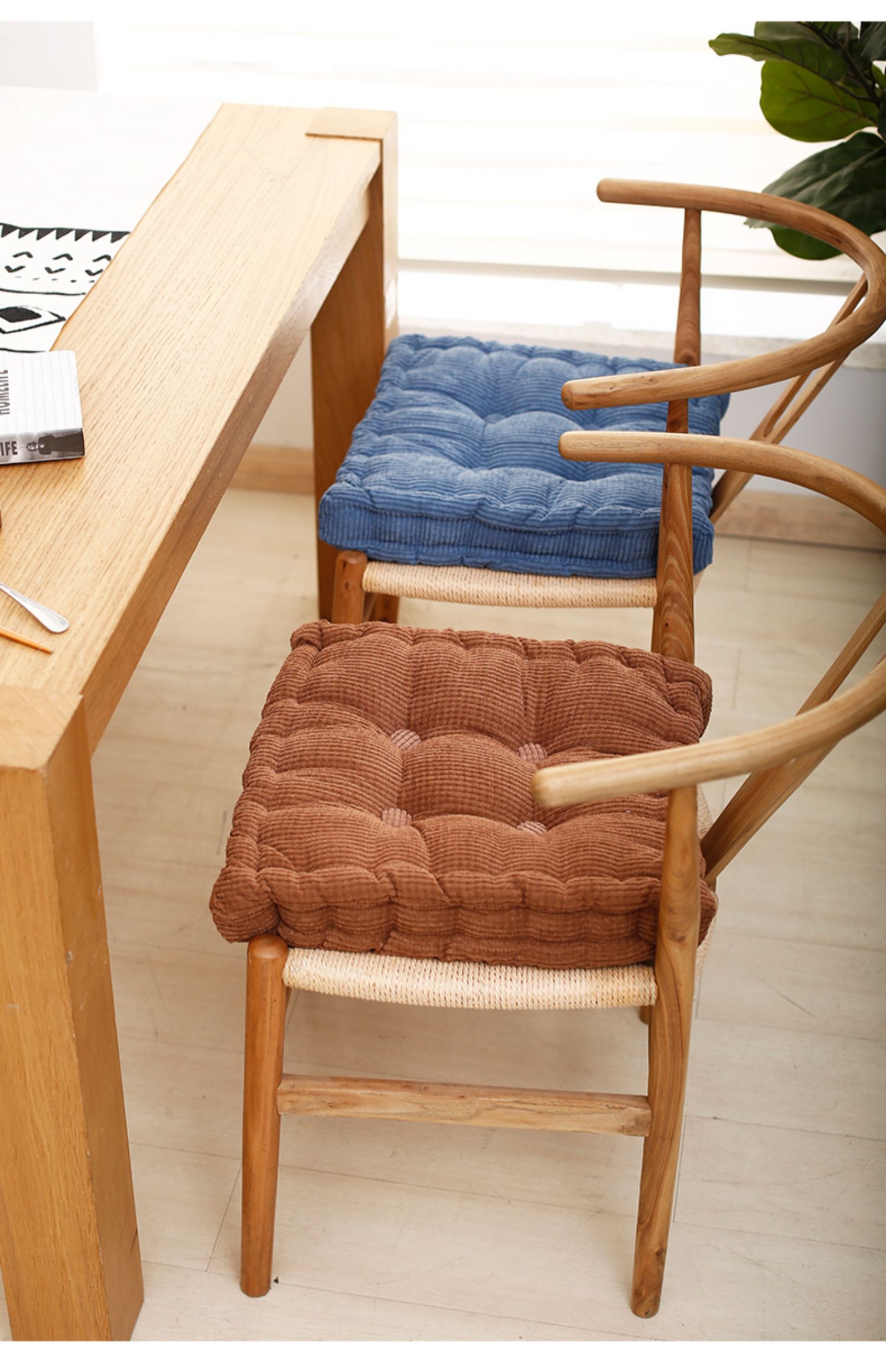 奴诗漫加厚椅子坐垫屁垫办公室久坐椅垫学生座垫卧室地上榻榻米蒲团