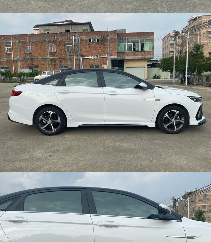 适用于吉利帝豪l雷神hip 22款改装小包围 lhip小包围前唇后唇侧裙