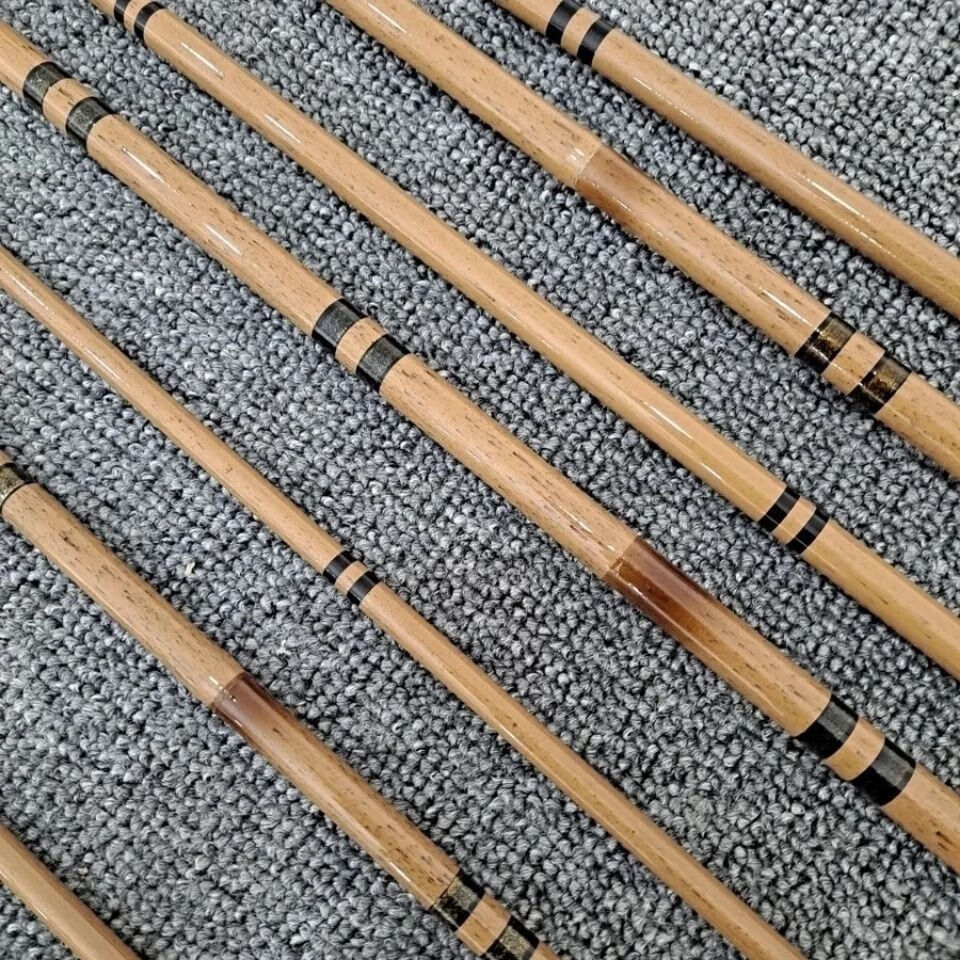 超轻超硬传统老式纯竹子钓鱼竿手工溪流竿鲫鱼竿手竿并继竿马口竿
