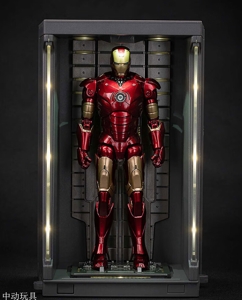 中动mk3钢铁侠mk50漫威复仇者联盟手办男生人偶玩具7摆件42马克85 mk3