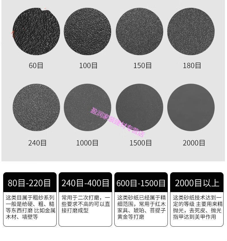 水磨200目抛光水沙纸沙皮纸干磨打磨细砂纸砂布砂皮纸砂纸100目一张
