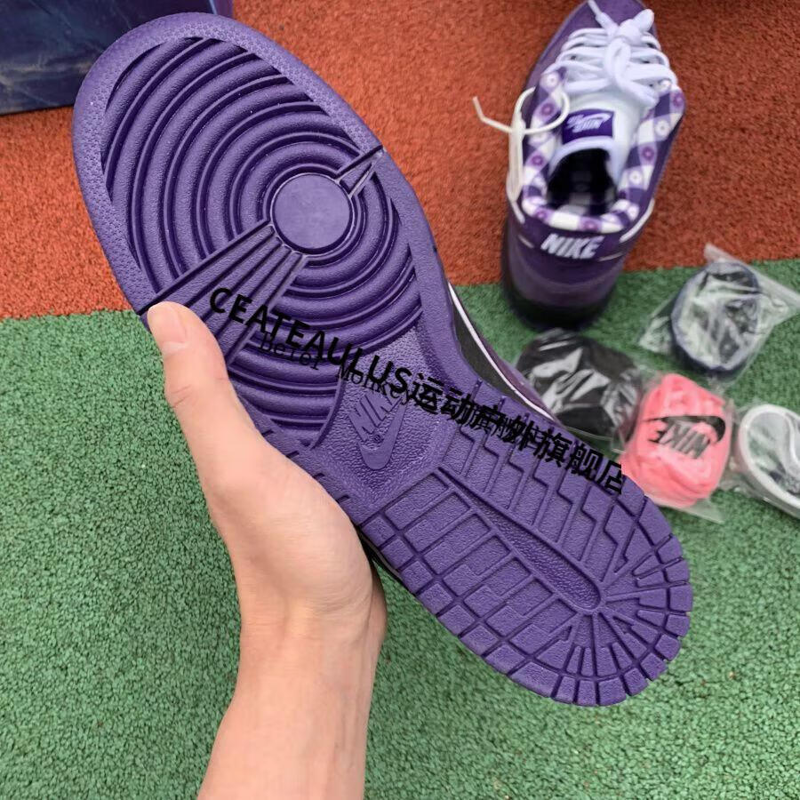 紫龙虾鞋底图片