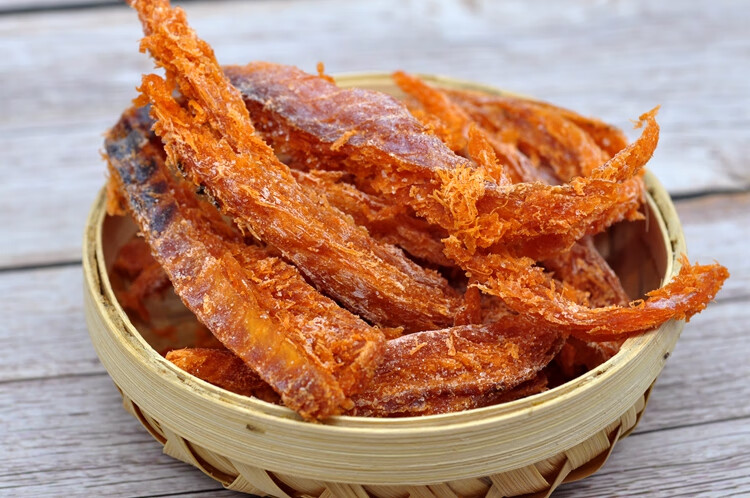 臻选好物香港华园甜辣味红烧鱼柳袋装30g盒装100g风味零食鱼干制品