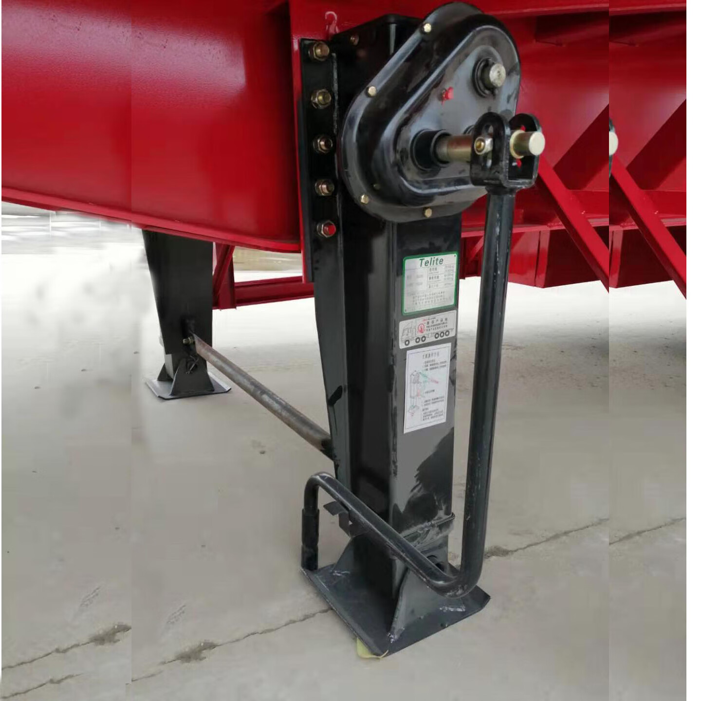 适用于半挂车28吨外置厂家美式28吨优质挂车支撑腿拖车马腿配件sn1632