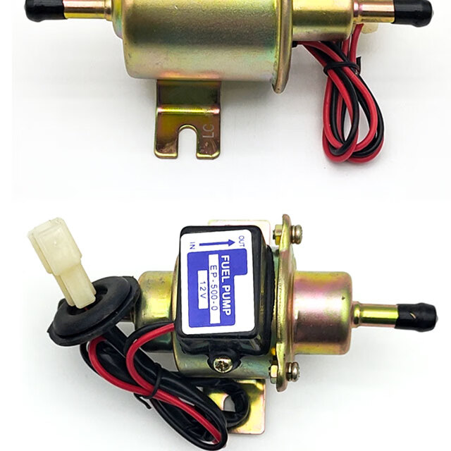 进口洋马电子燃油泵12v24v挖掘机柴油泵汽油泵皮卡加装外置输油泵12v