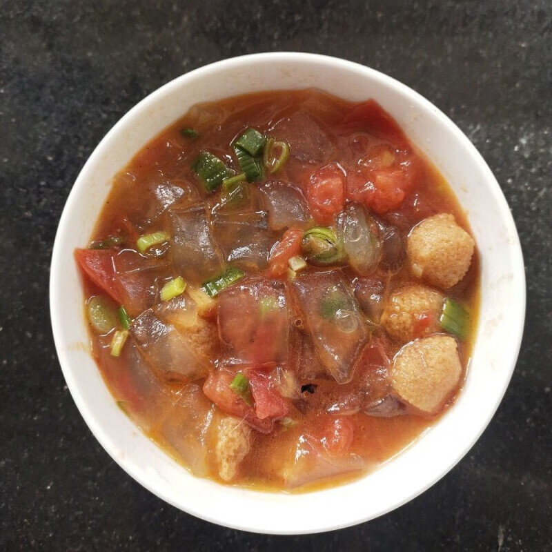 红薯粉皮4斤蕃茄滑肉粉皮绿豆丸子粉皮汤农家手工信阳香辣2000g