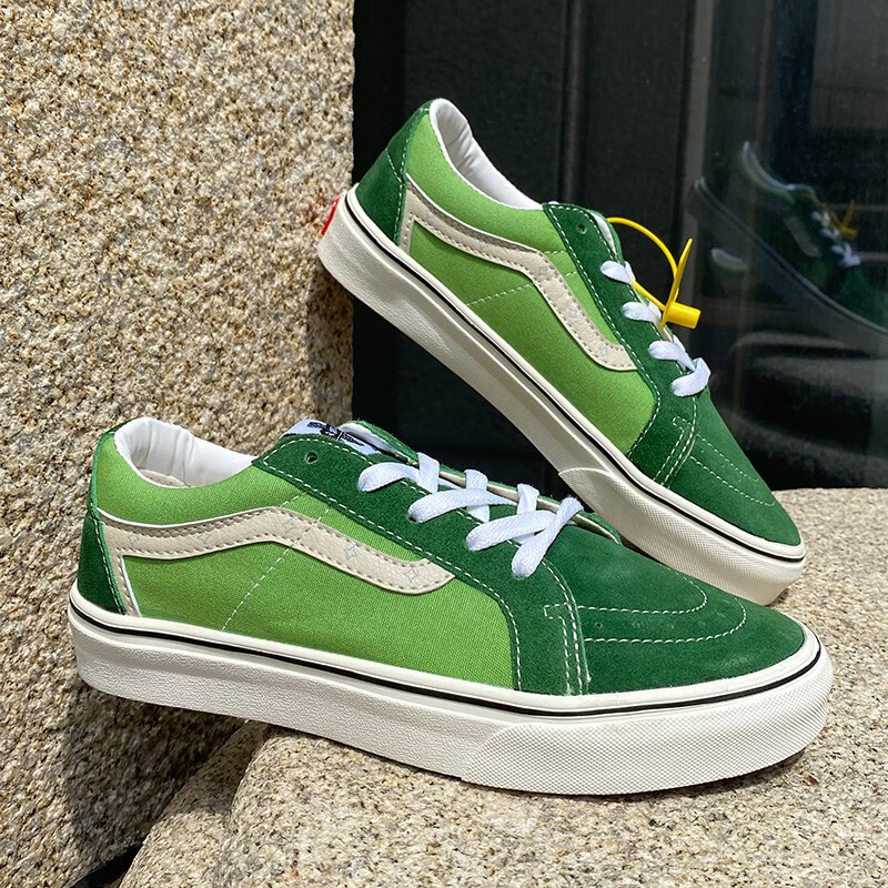 万斯(vans)女鞋帆布鞋男夏季牛油果绿草绿低帮复古百搭休闲男鞋板鞋
