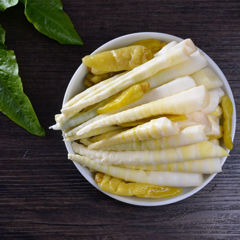 四川泡椒笋尖笋条酸笋山椒脆笋香辣竹笋小包装休闲辣零食开袋即食300