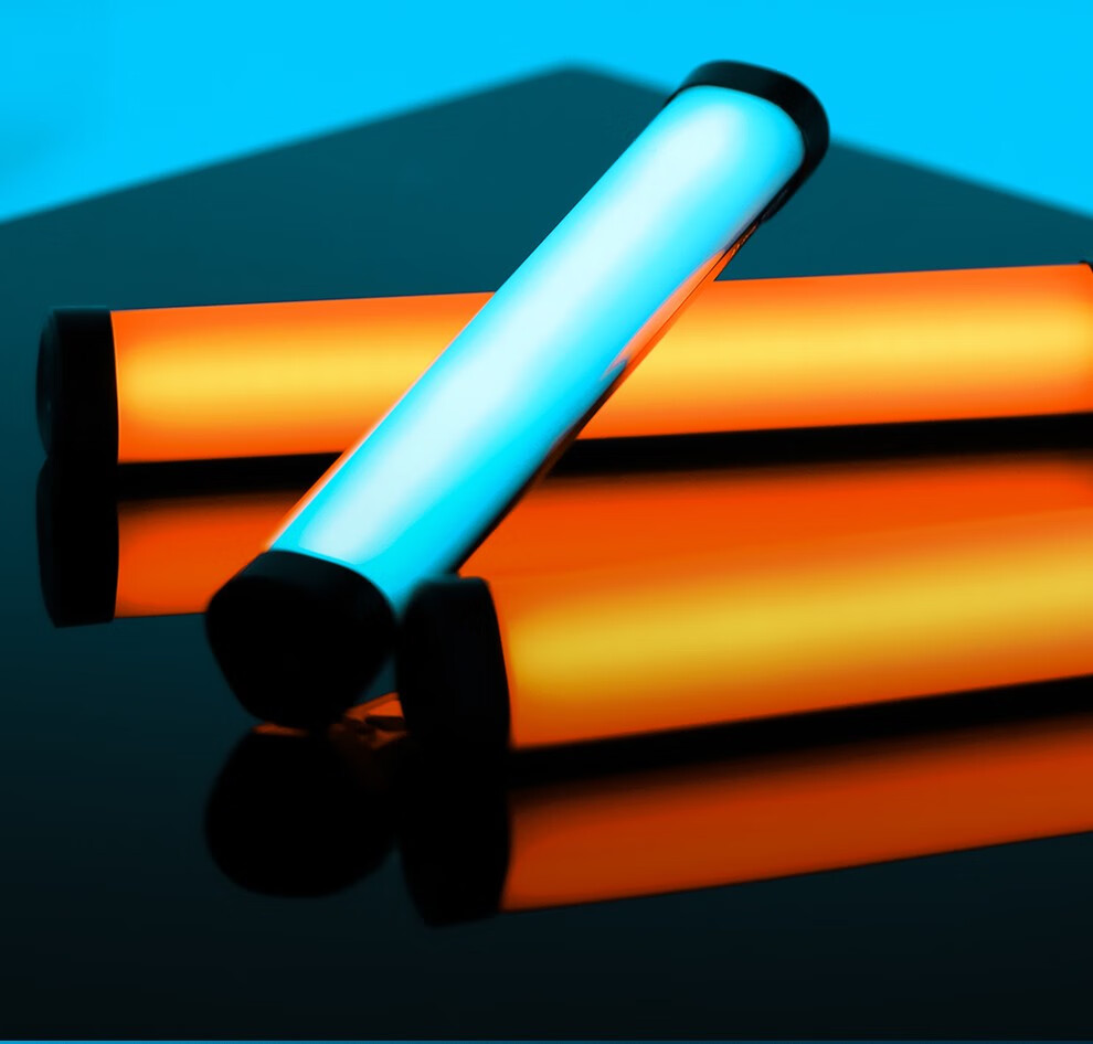 ambitful志捷a2全彩rgb手持补光灯摄影灯棒灯打光灯小型便携外拍柔光