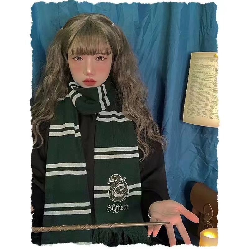 希尔库班哈利波特围巾赫敏伏地魔同款日系制服学生学院风可爱百搭舒适