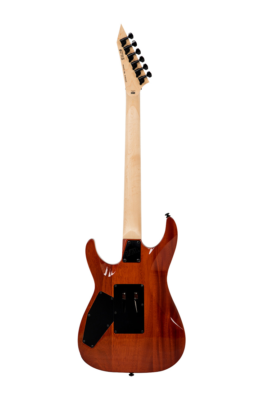 esp mh-230 电吉他 重金属 摇滚 流行24品双摇电吉他 姜黄色mh230