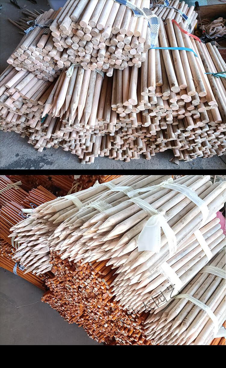 工地放样木桩测量桩测绘桩工程木桩定位放线圆木桩插地木桩栅栏桩 φ