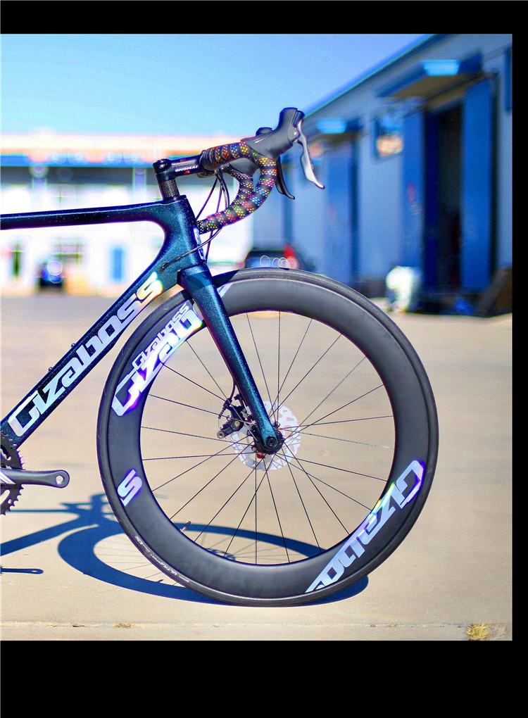 2022新款gizaboss碳纤维公路自行车禧玛诺ut变速支持速联无线电变c夹