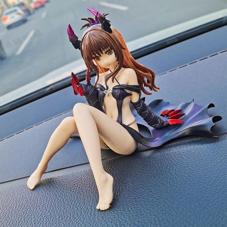 仓梵性感泳装衣美少女结城美柑s手办机箱m汽车摆件车中控台车载内装饰