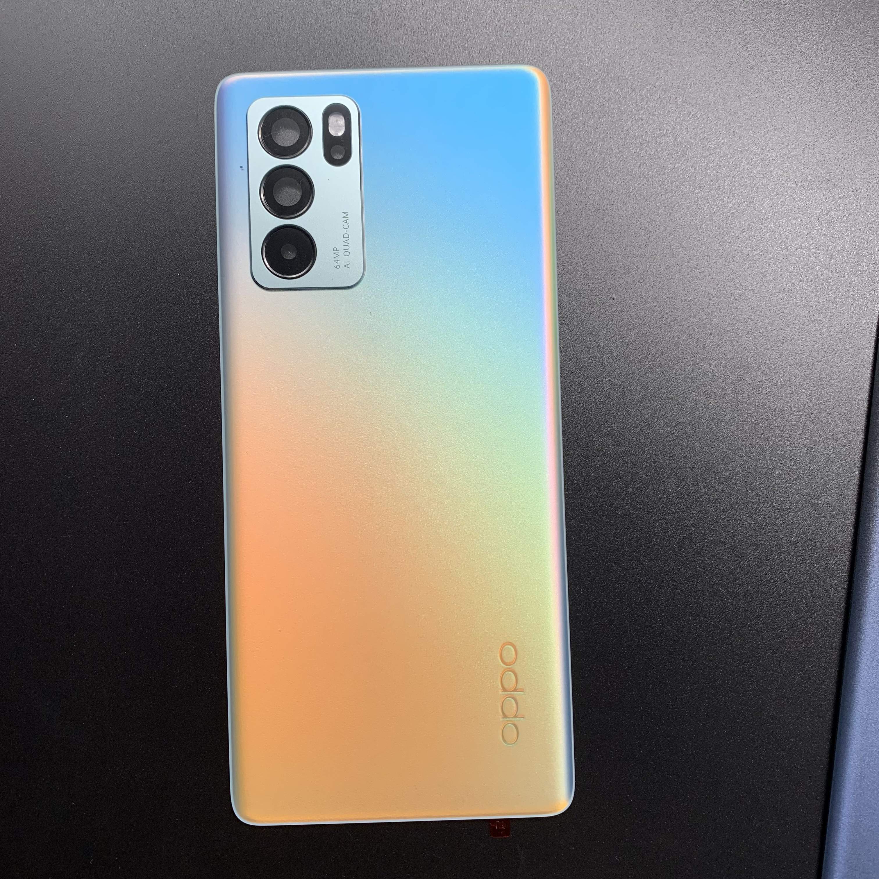 oppo reno6原装原厂玻璃后盖reno6pro电池盖手机壳reno6pro 后壳 reno