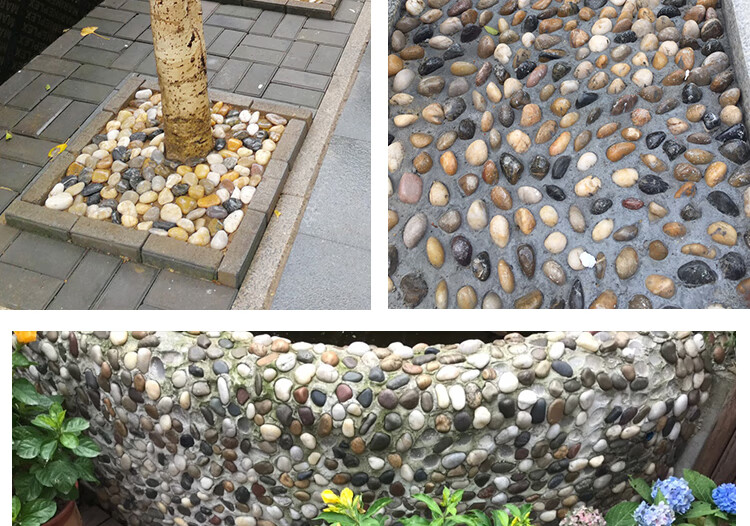 50斤鹅卵石铺路铺地庭院石子园林造景天然石头雨花石原石大鹅暖石麦桑