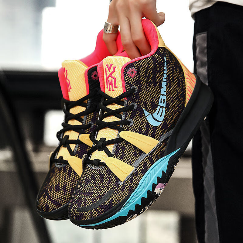 官方舰店欧文7代水泥地篮球鞋艺术鸳鸯男女实战球鞋kyrie6声音摩擦不