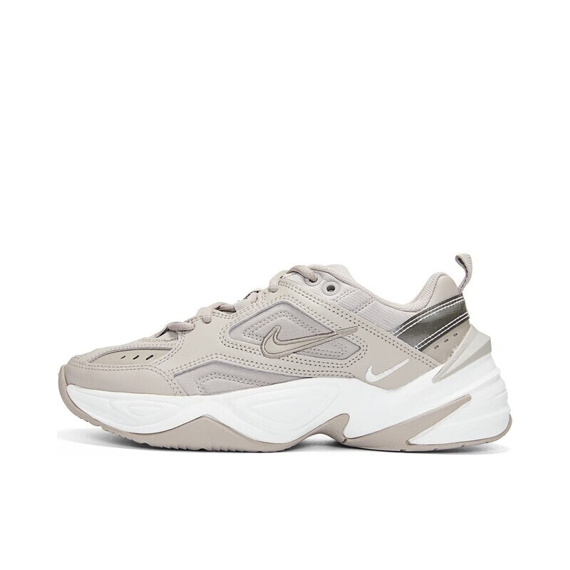 耐克(nike)女鞋休闲鞋秋冬新款m2k tekno米白灰老爹鞋舒适透复古跑步