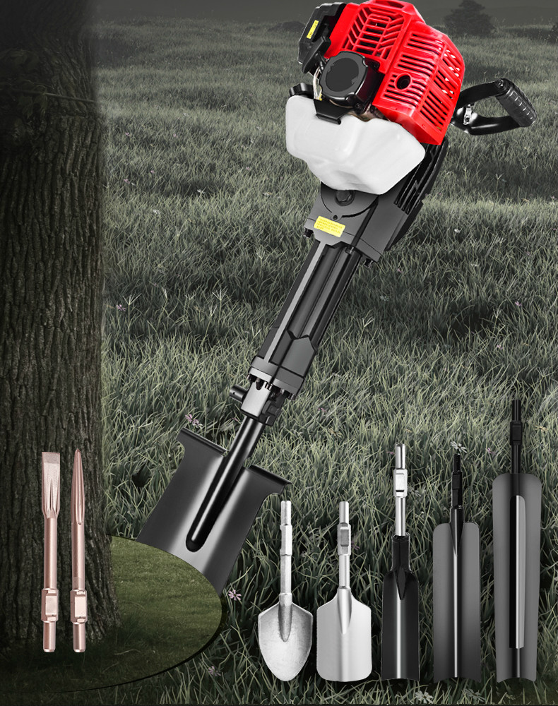 挖树神器机多功能移树起树机小型起苗机打夯挖沟起土球镐 起树套餐