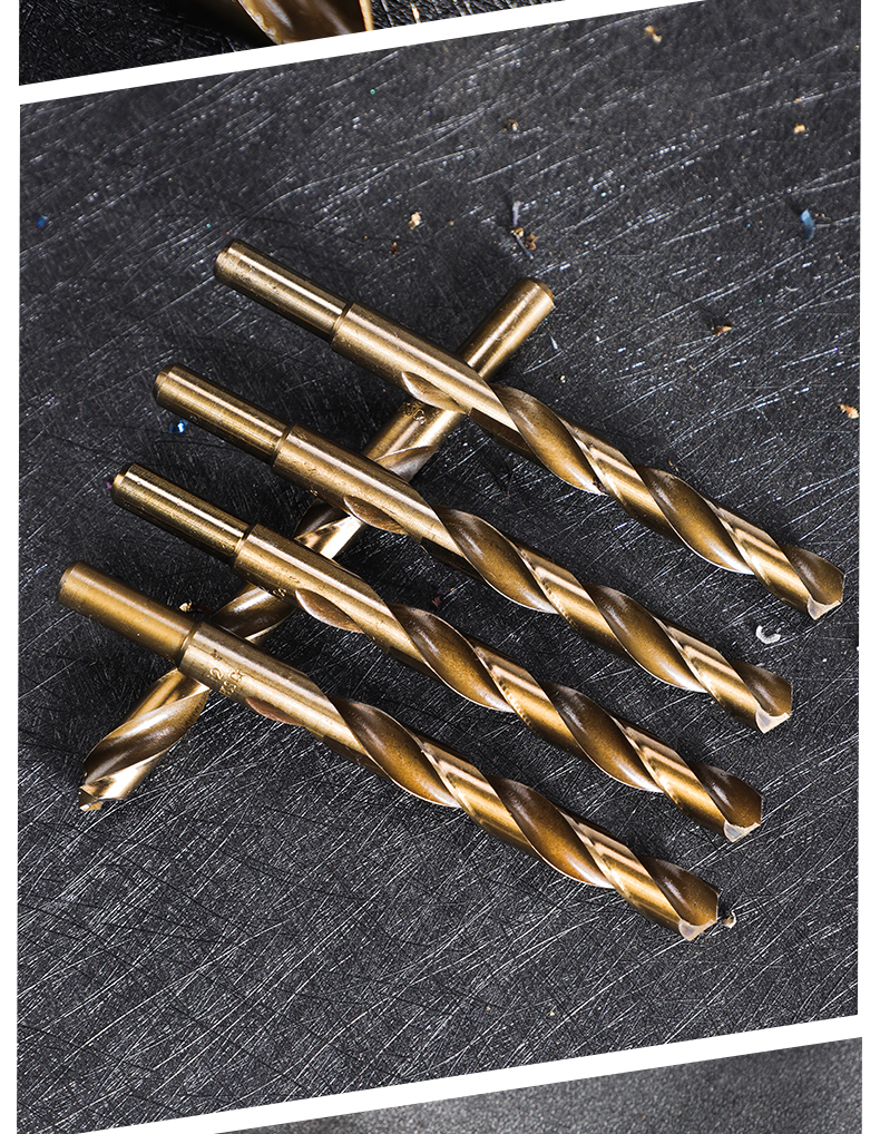 麻花钻头不锈钢专用含钴手电钻打孔钢铁超硬钨钢合金直柄转头大全m43