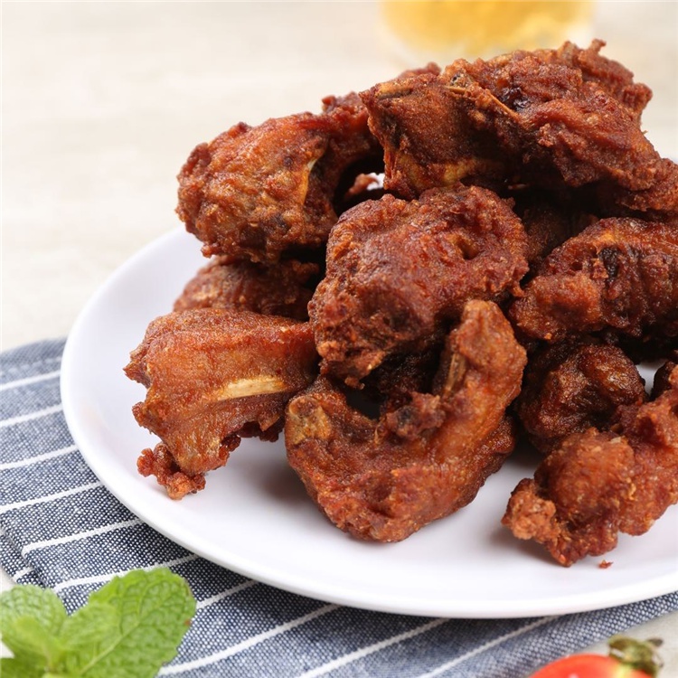 qq鸡架350g袋半成品鸡架骨炸鸡叉骨傲娇鸡架油炸小吃半成品qq鸡架微甜