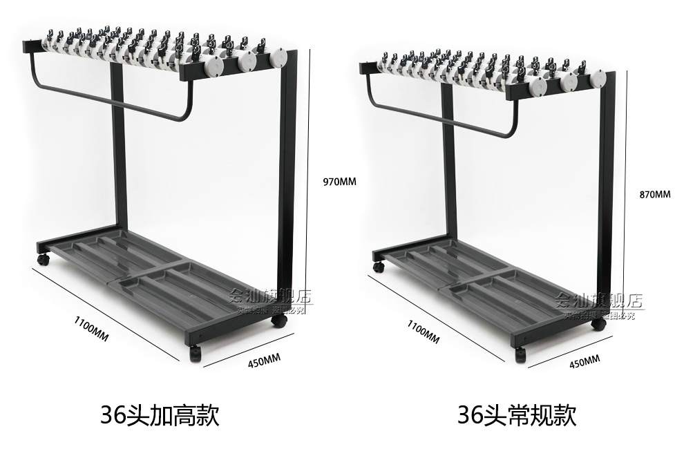 伞架雨伞收纳架酒店大堂12头带锁雨伞架家用落地银行挂伞架商用藏青