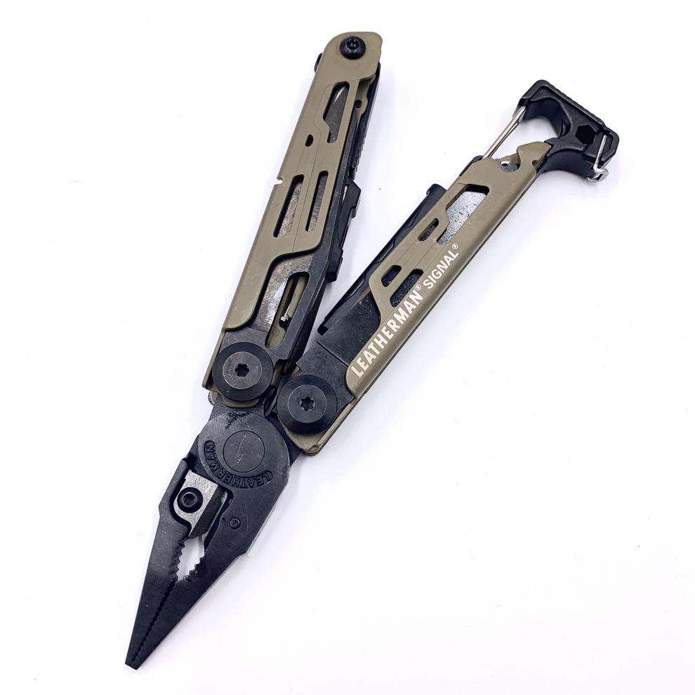 美国莱泽曼新款户外多功能折叠钳组合工具烽火黑白色配尼龙套预售9