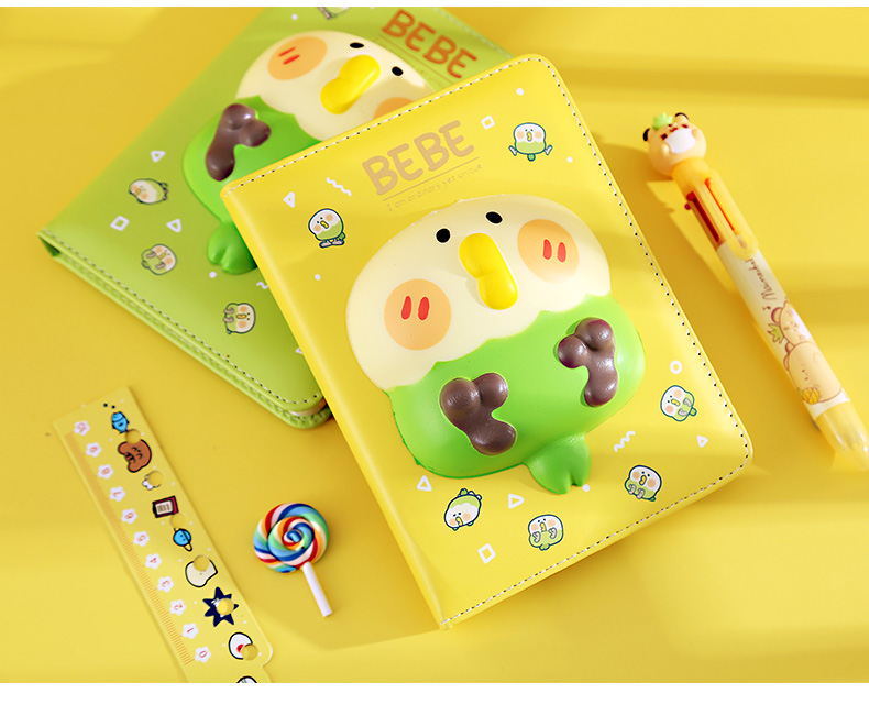 解压本可爱超萌减压本网红治愈系神器手账本礼盒套装软绵绵少女心节日