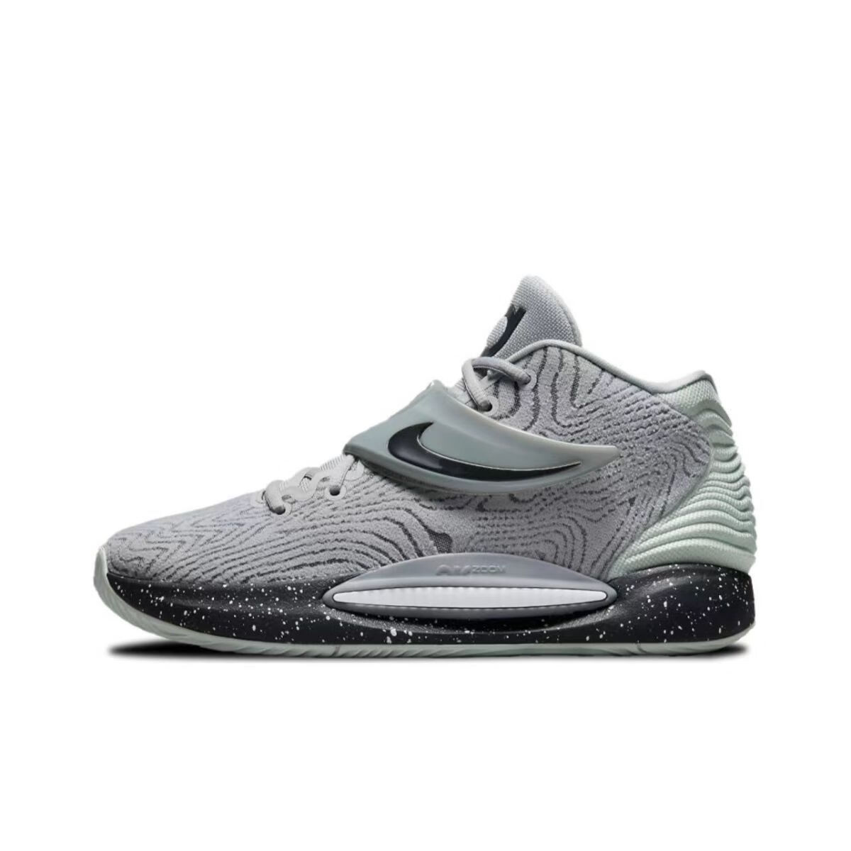 杜兰特14代篮球鞋kd黑蓝红冰绿黄气垫耐磨男战鞋透气运动鞋 紫色 #6