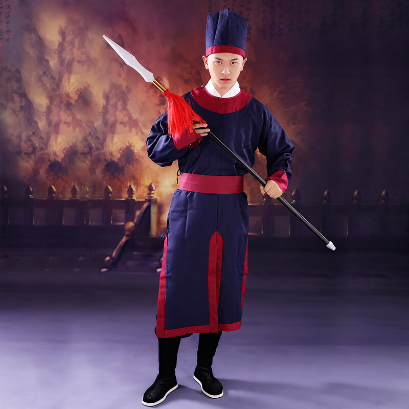 霖速明朝服装古装捕快御前侍卫服装古代宋明朝官兵差轿夫衙门衙役演出