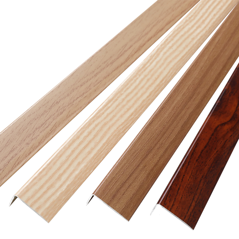 铝合金木地板收边条spc石塑地板7字门槛压边条l型收口包边装饰条8mm