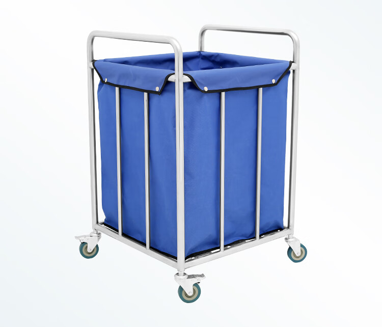 污物车不锈钢医用护理车加厚晨护车医院用护士车污物垃圾车被服车正
