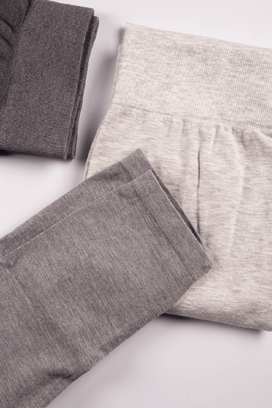 秋裤女内穿高腰收腹修身莫代尔纯色美体打底裤高弹外穿黑深灰2条90160