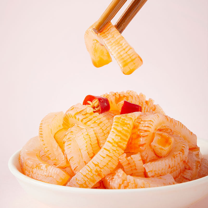 好巴食魔芋爽香辣味145g休闲零食素毛肚魔芋丝辣条素食网红零食小吃约