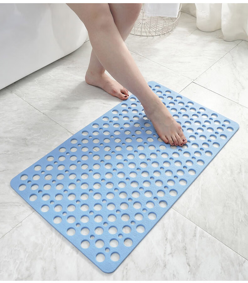 浴室脚垫淋浴冲澡吸盘按摩垫中老年幼儿浴缸吸盘防摔防滑垫卫生间地垫